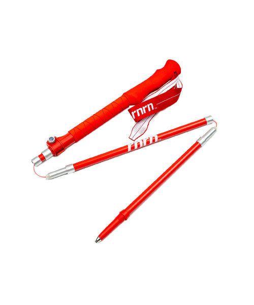 TREKKING POLES - 2 COLORS RED