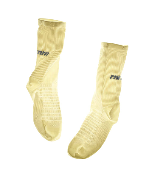 MARATHON SOCKS - 9 COLORS PASTEL LEMON