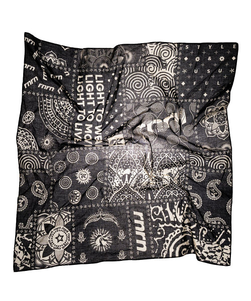 BANDANA - 3 COLORS 001 BLACK