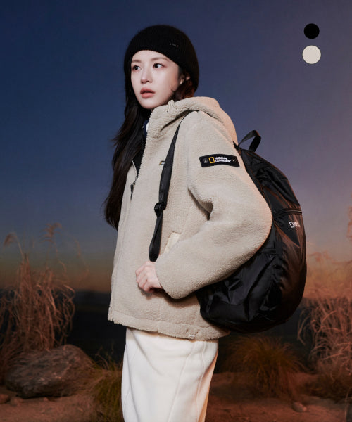 WOMEN COSTONI REVERSIBLE JACKET #高允真同款! - 2 COLORS BLACK