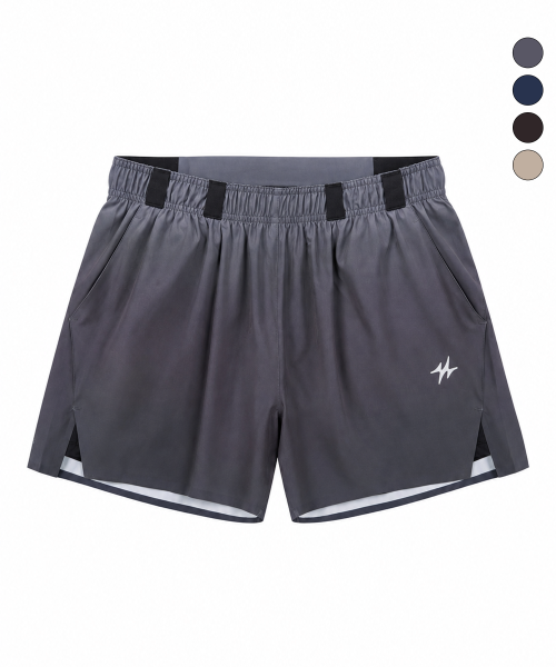 TECH DYE 2IN1 RUNNING SHORTS SAND