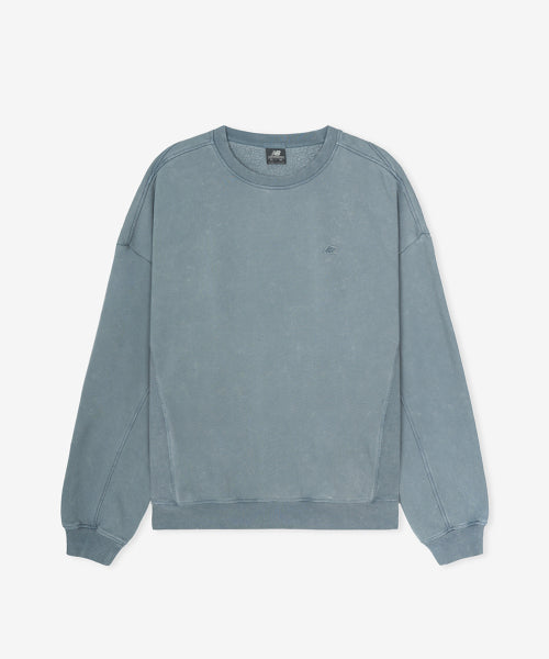 FLYING BRUSHED DYED SWEATSHIRT - 2 COLORS D/BLUE