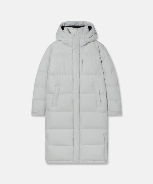 SIPHON LONG DOWN JACKET - 2 COLORS GREY