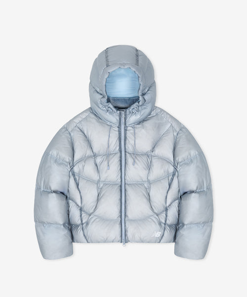 WOMEN FLYING 77 HOODED HEAVY DOWN - 4 COLORS L/BLUE