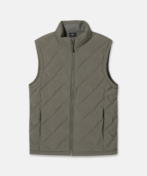 MENS TUBO DOWN VEST - 2 COLORS BROWN