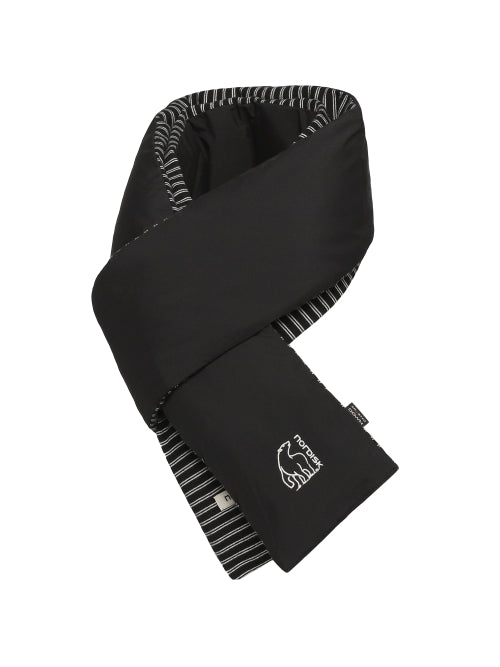 SIGNATURE CRYSTAL DOWN MUFFLER - 2 COLORS BLACK
