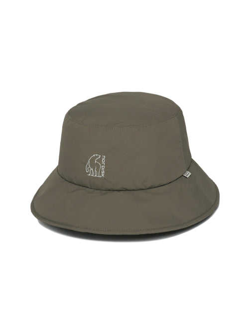 HYGGE HIKE CRYSTAL DOWN EARFLAP BUCKET HAT - 2 COLORS K.GREY