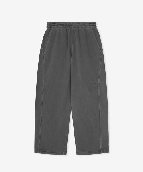 FLYING BRUSHED DYED WIDE PANTS D/CHARCOAL