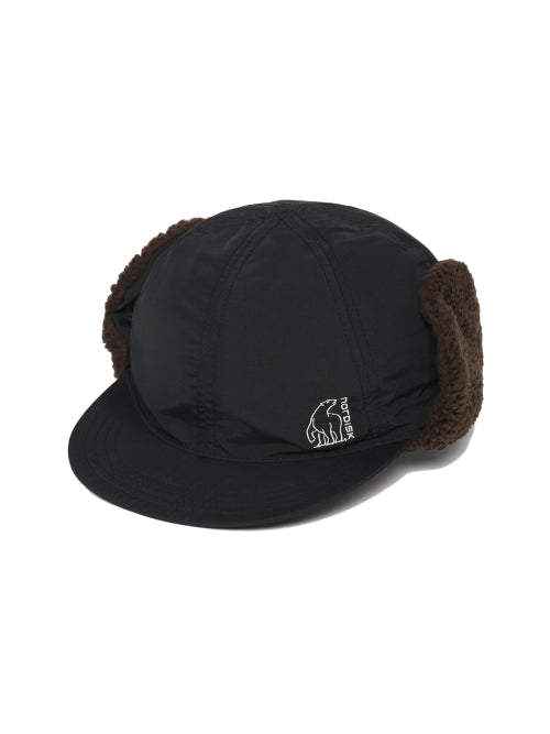 HYGGE HIKE EARFLAP CAP - 2 COLORS BLACK