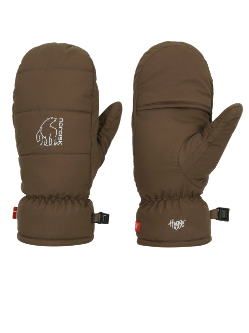 PRIMALOFT PADDED MITTEN - 2 COLORS BROWN