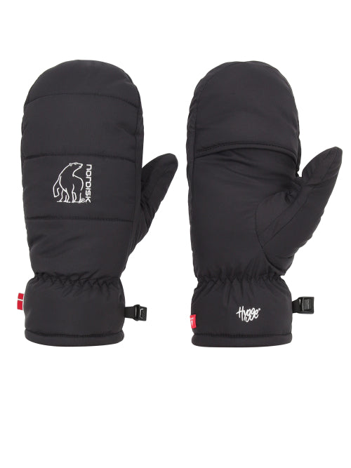 PRIMALOFT PADDED MITTEN - 2 COLORS BLACK