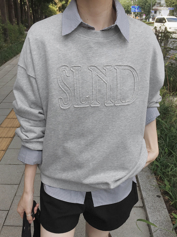 SIGNATURE PATCH SWEATSHIRT - 3 COLORS