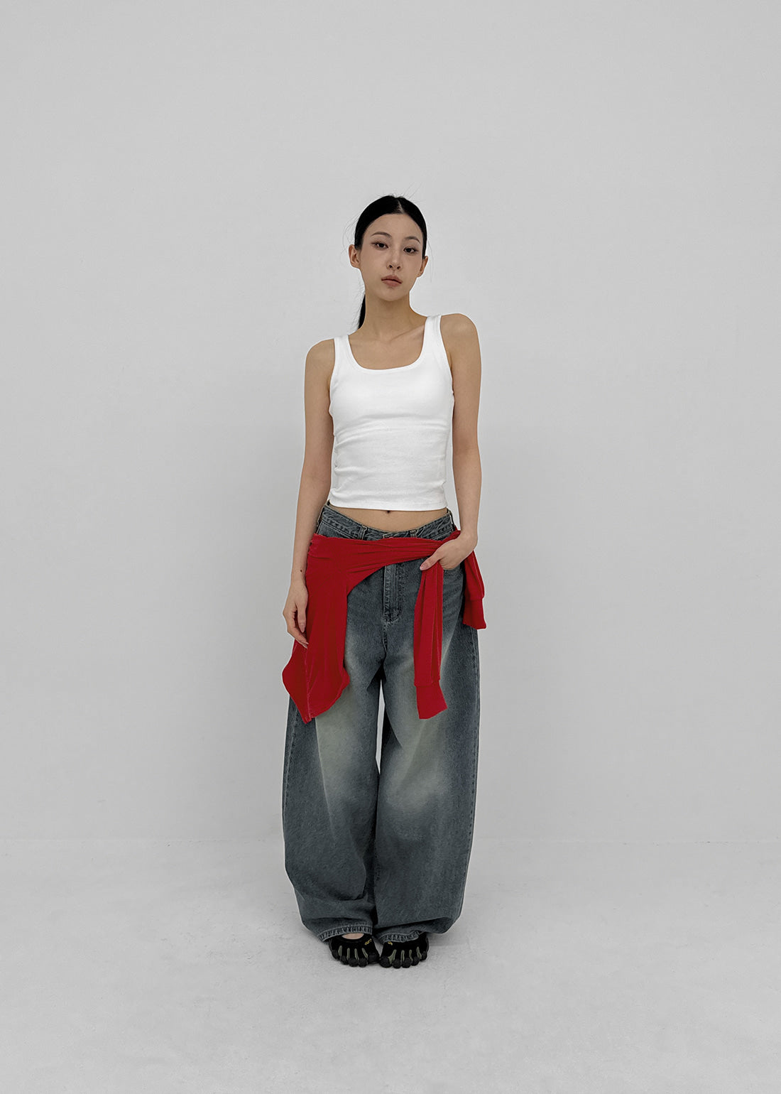 U-NECK RIBBED TANK - 3 COLORS 6
