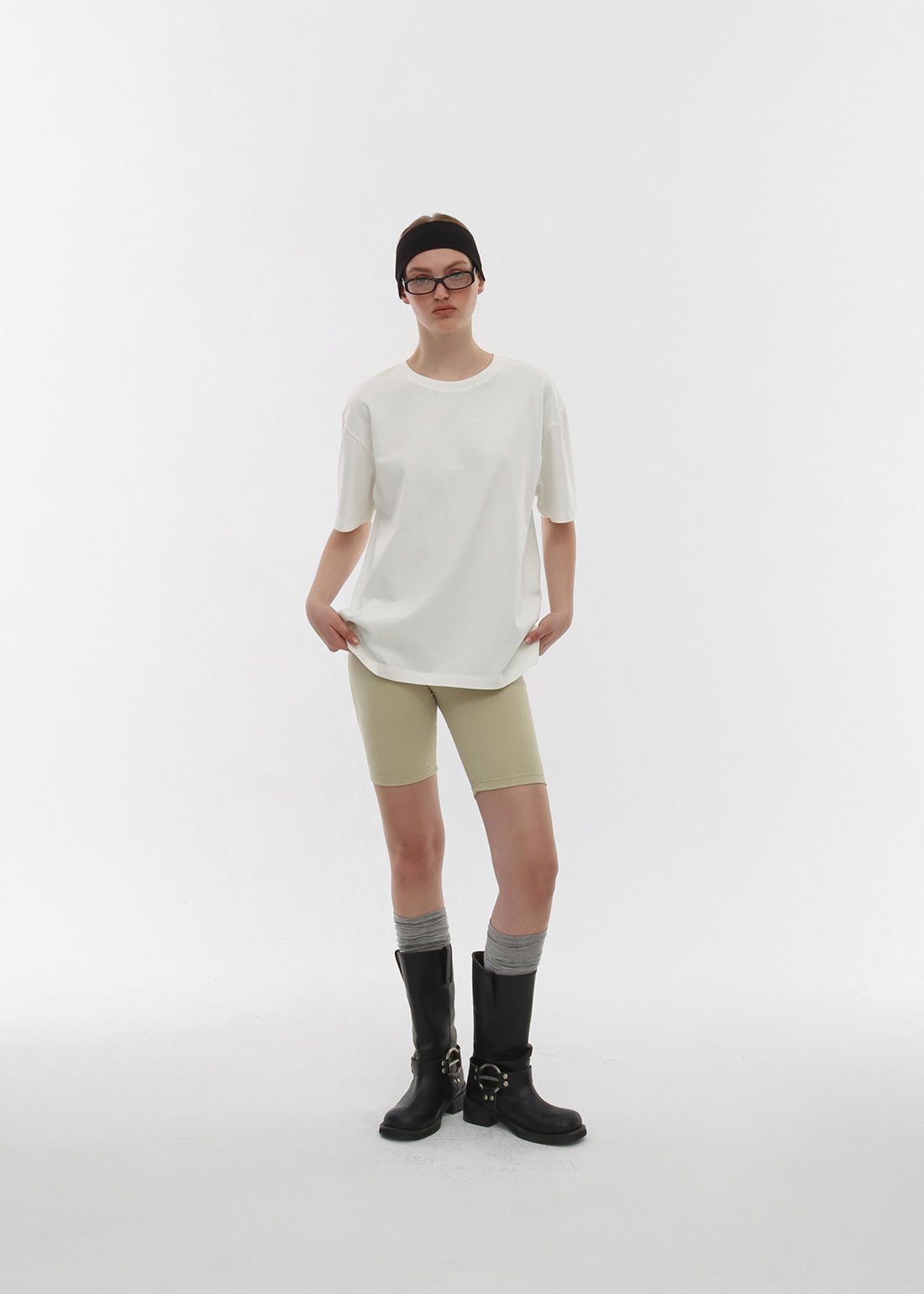 SOLID COTTON SHORT SLEEVE TEE - 2 COLORS 3