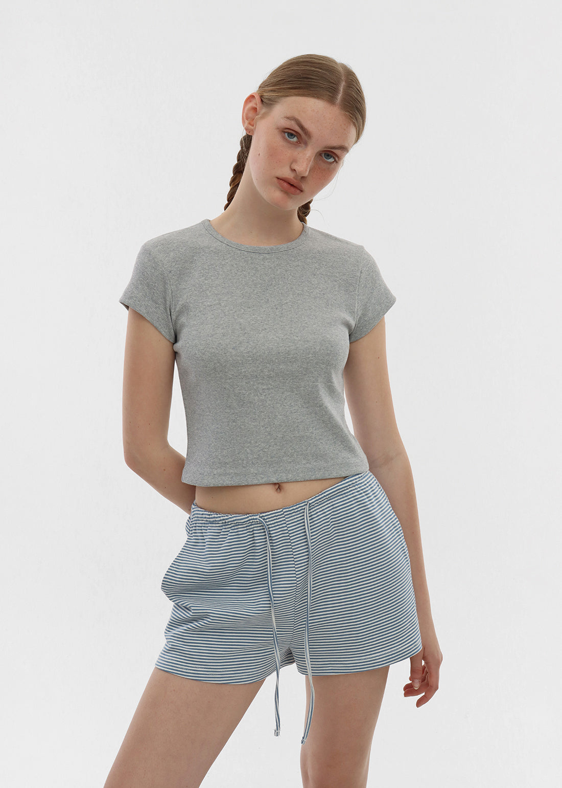 COOL STANDARD ROUND CROP SHORT SLEEVE TEE 2