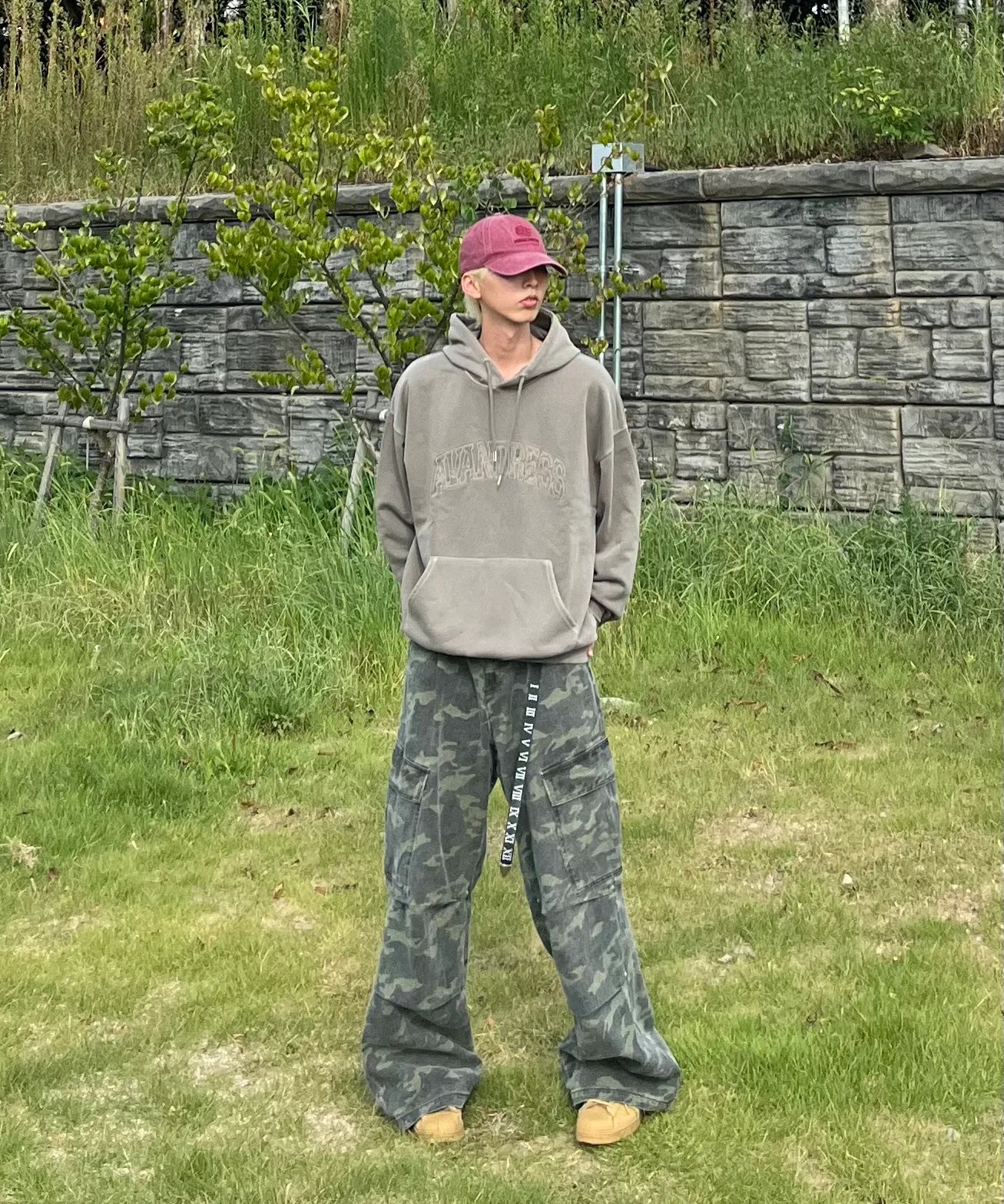 [AVANDRESS] Pigment Felt Overfit Hoody - 3COL