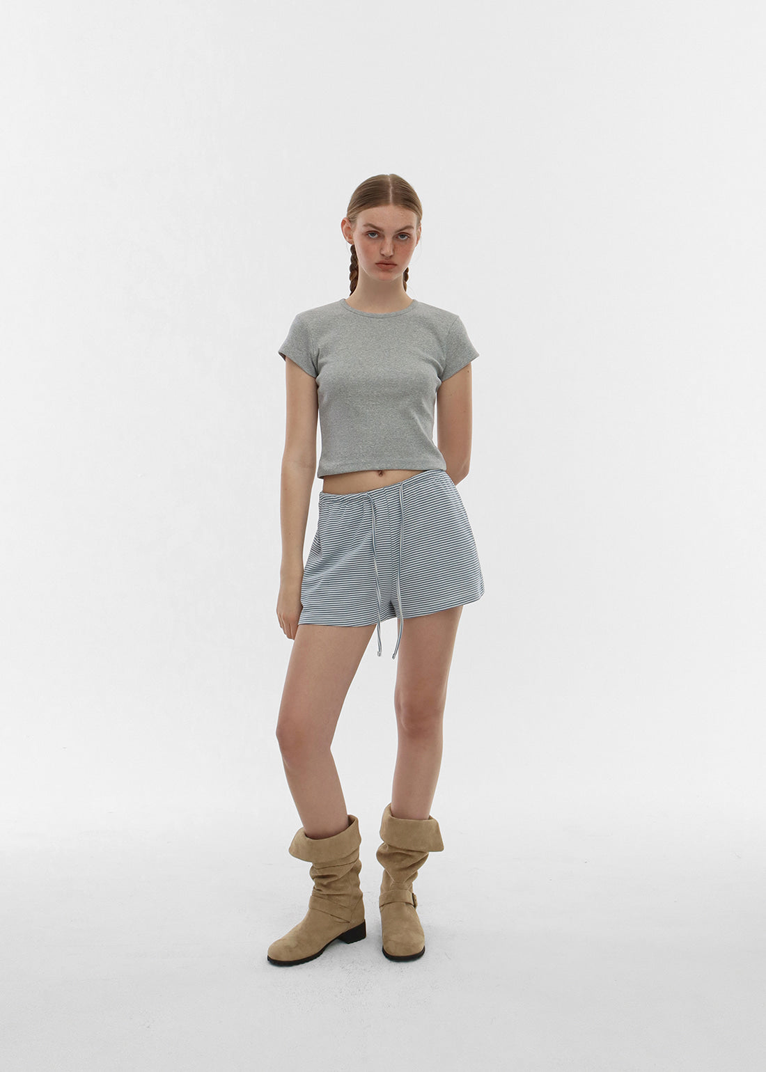 STRIPE SHORTS - 3 COLORS 5