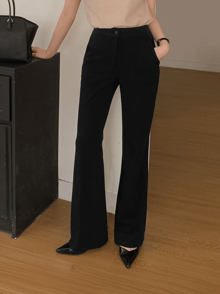 MORE SLACKS BOOTCUT TRAINING PANTS - 2 COLORS