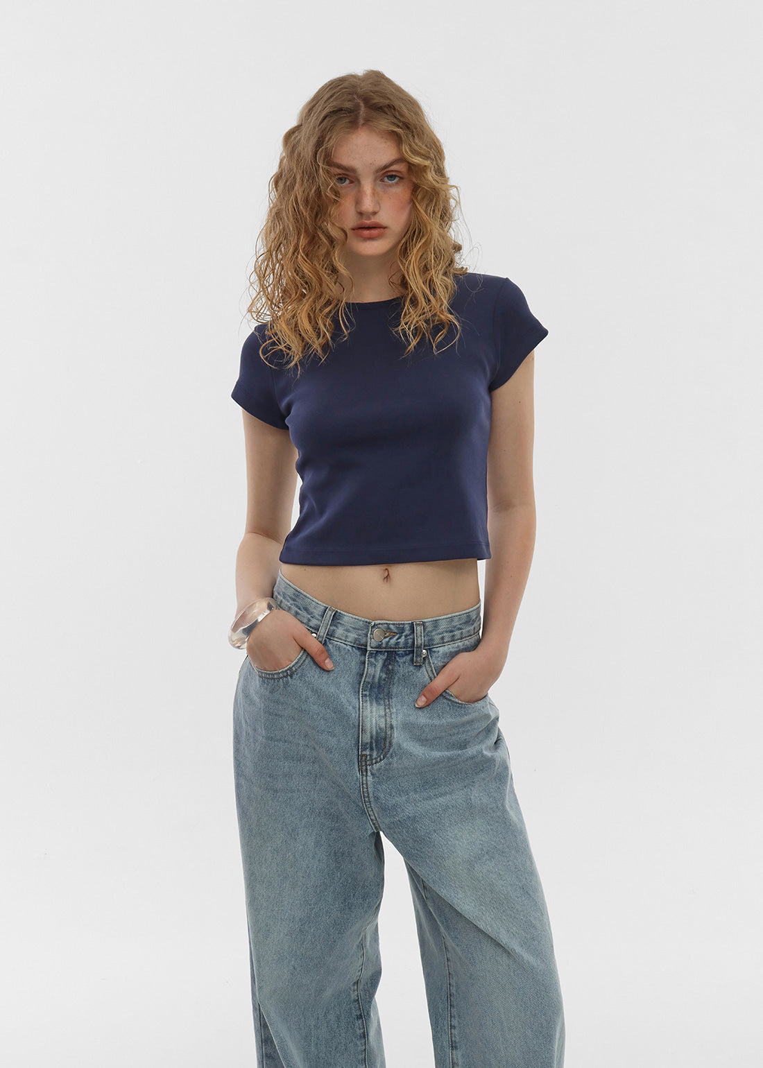 COOL STANDARD ROUND CROP SHORT SLEEVE TEE 10