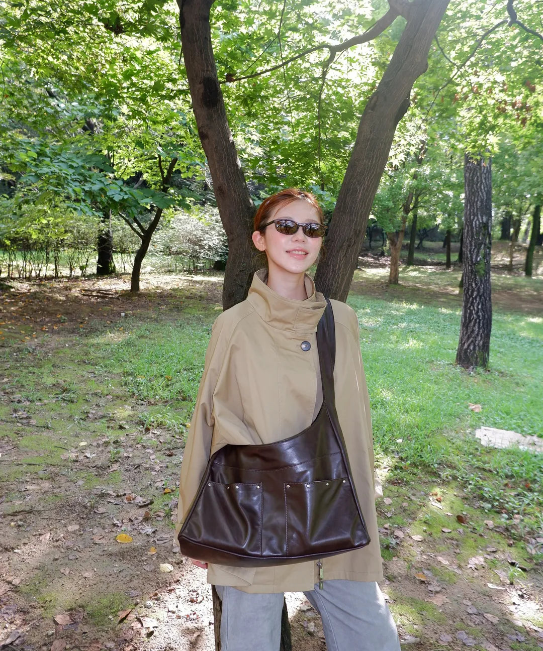 [FENNEC] BASH SLOUCHY BAG - 4 COLOR