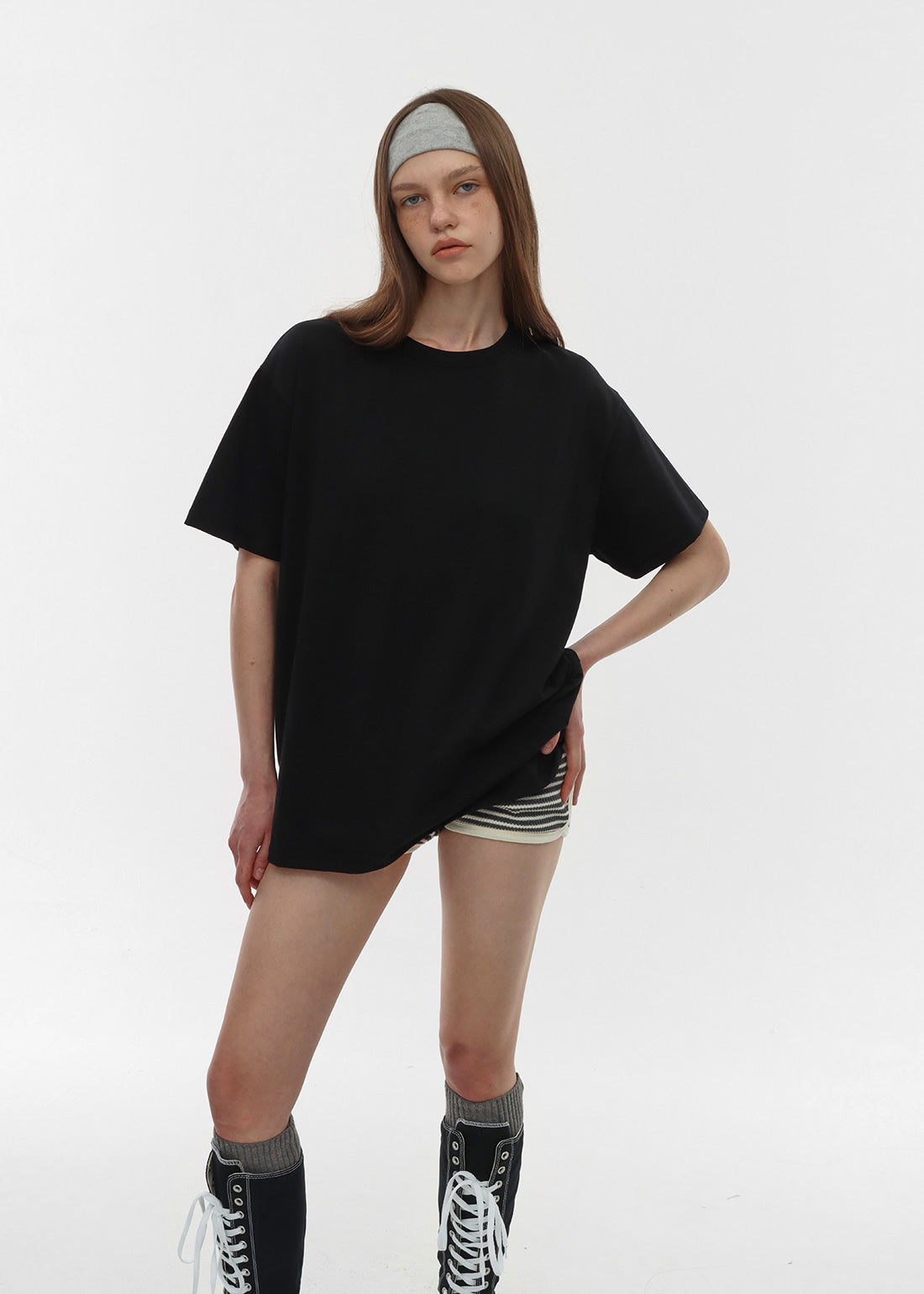 WASHABLE COOL ROUND BOX SHORT SLEEVE TEE 8