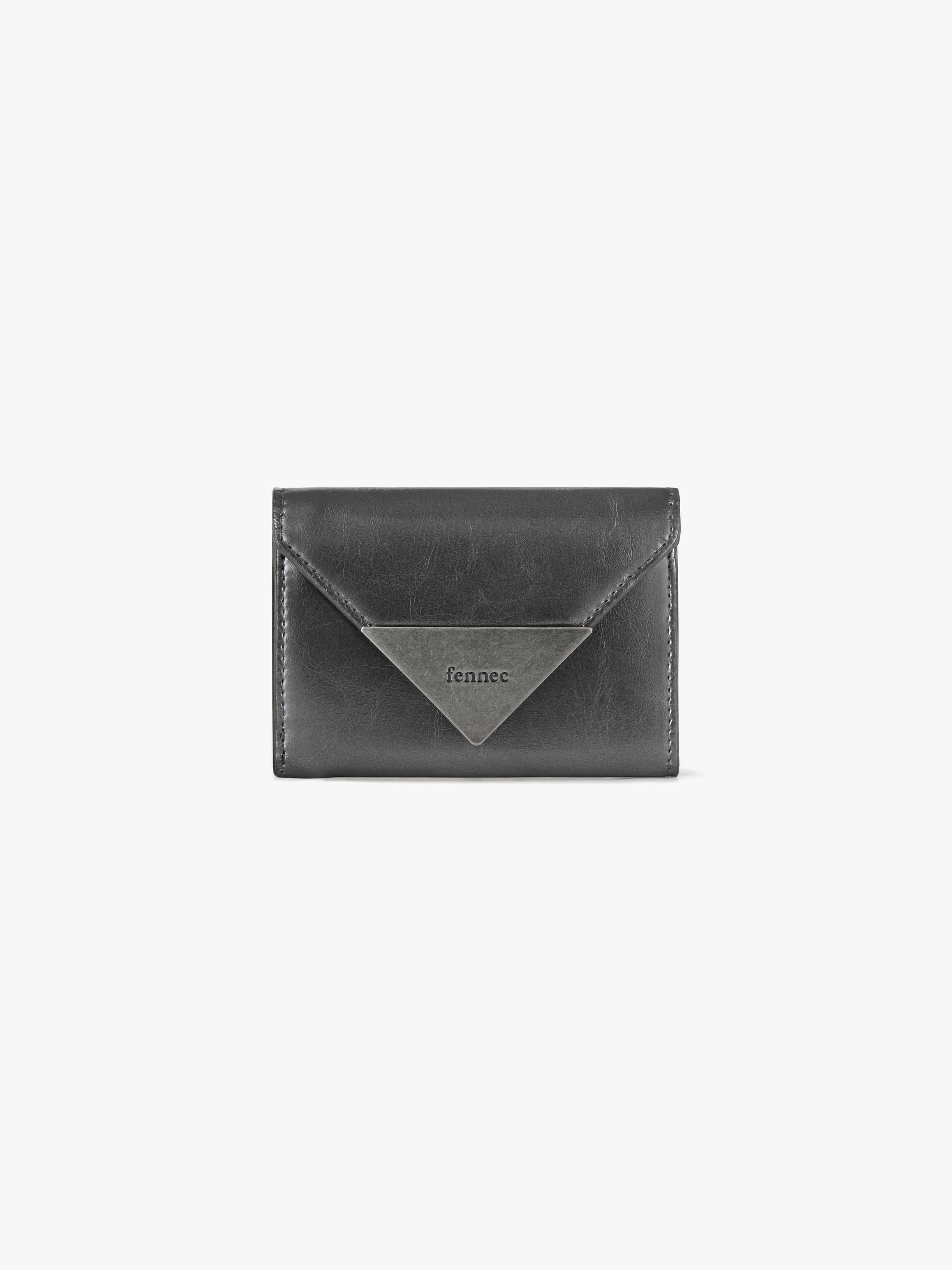 MATT TRIANGLE WALLET - METAL GREY