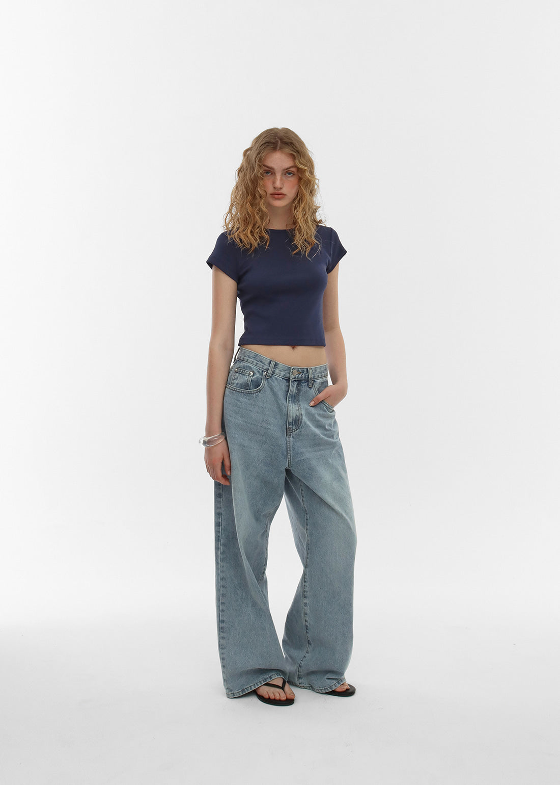 COOL STANDARD ROUND CROP SHORT SLEEVE TEE 11