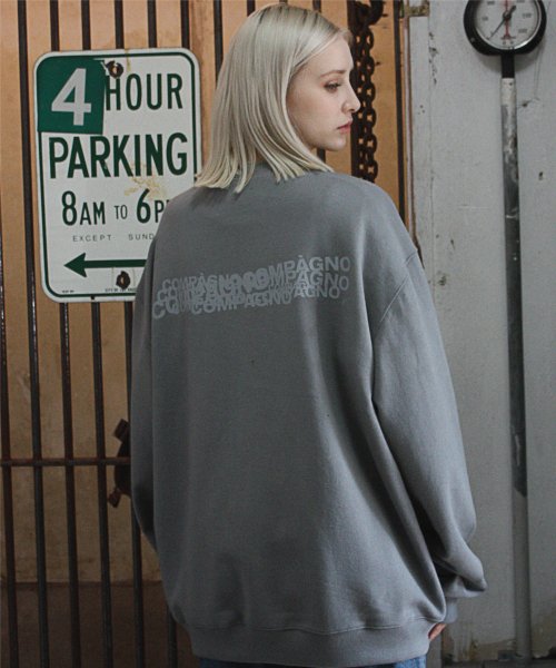 MTM CPN LOGO EMBROIDERY SWEATSHIRT - 5 COLORS GREY