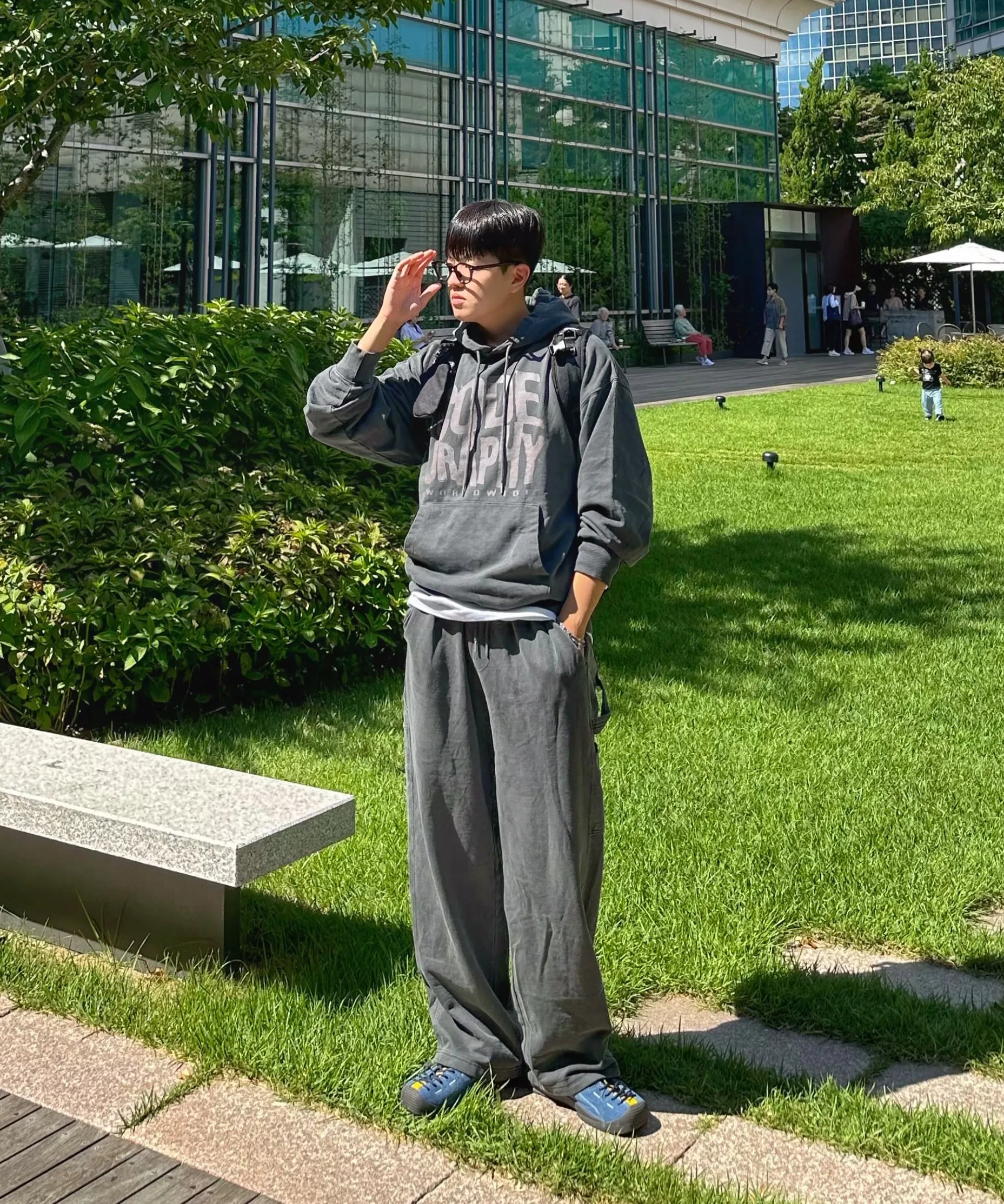 CGP ARCH LOGO BACKPACK 34L