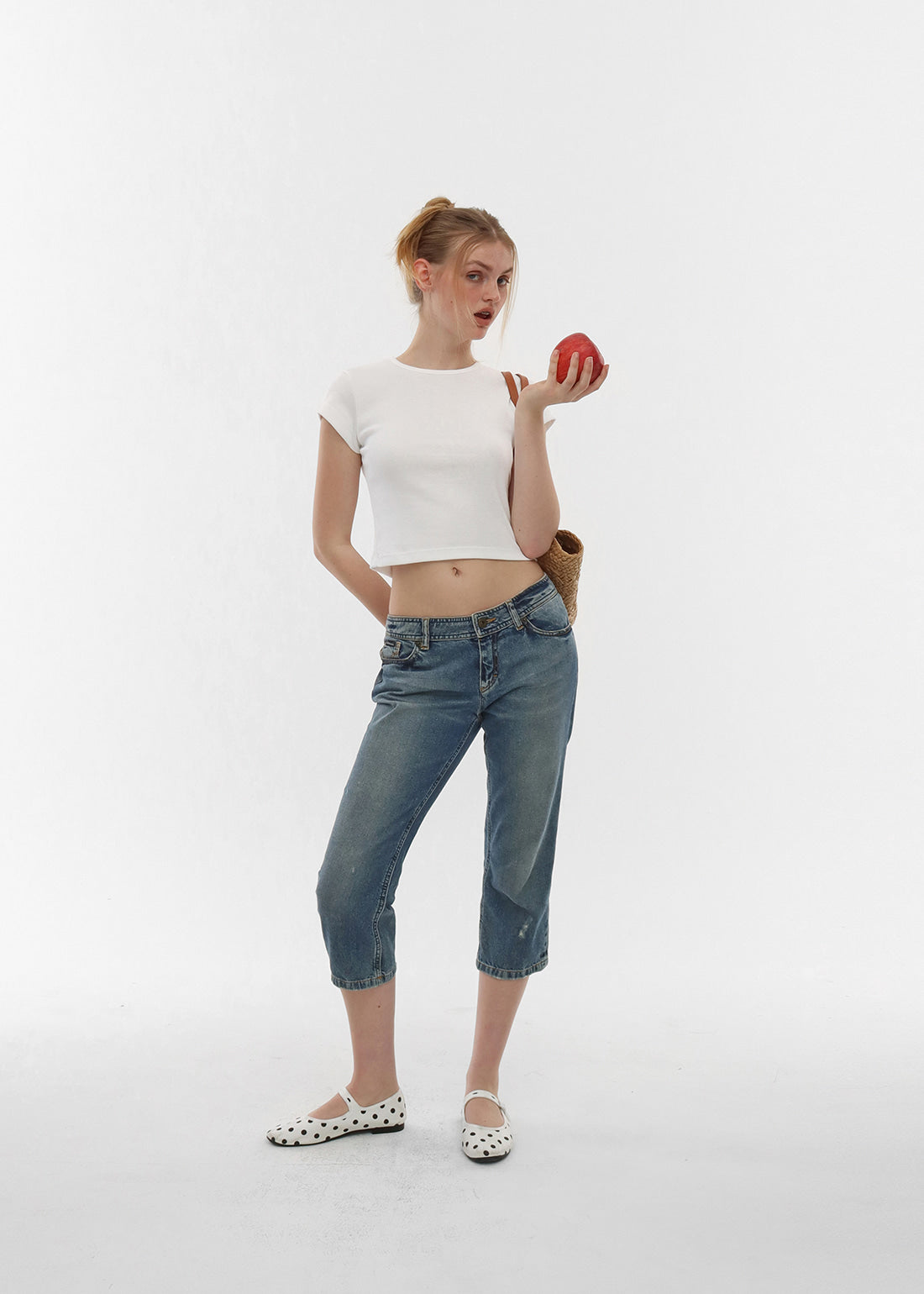 COOL STANDARD ROUND CROP SHORT SLEEVE TEE 5
