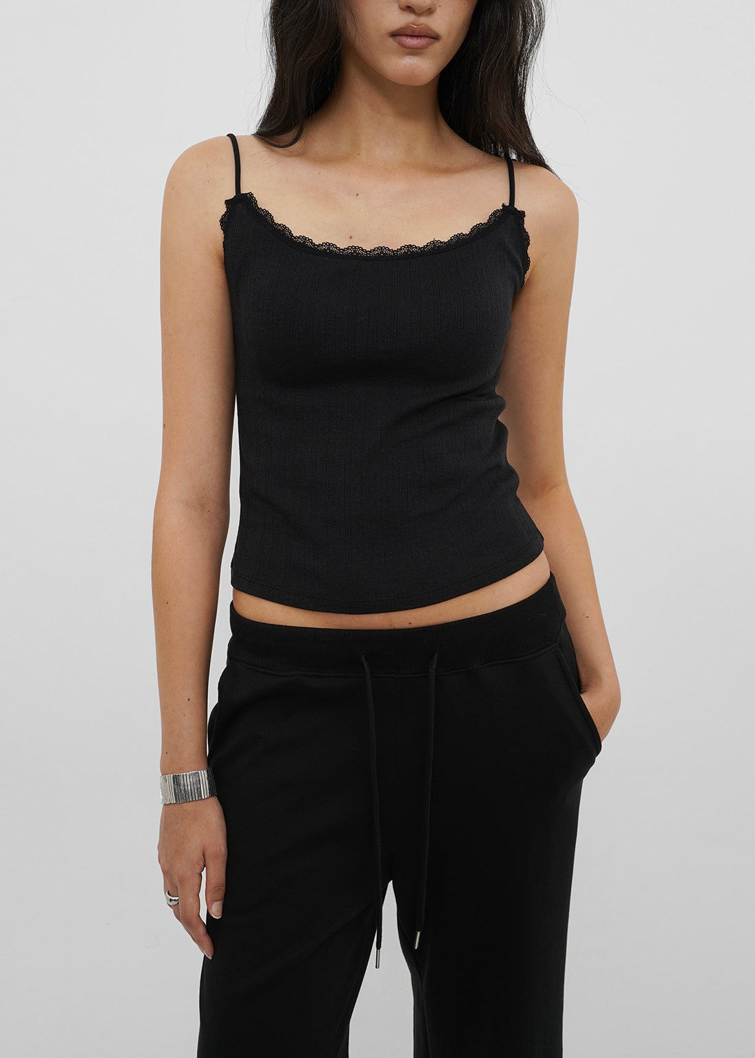 PUNCHING LACE TANK 6