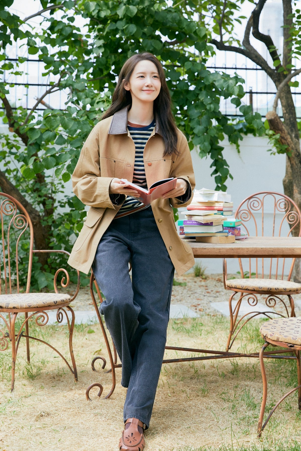 【YOONA同款】 CLASSIC SEMI WIDE DENIM PANTS