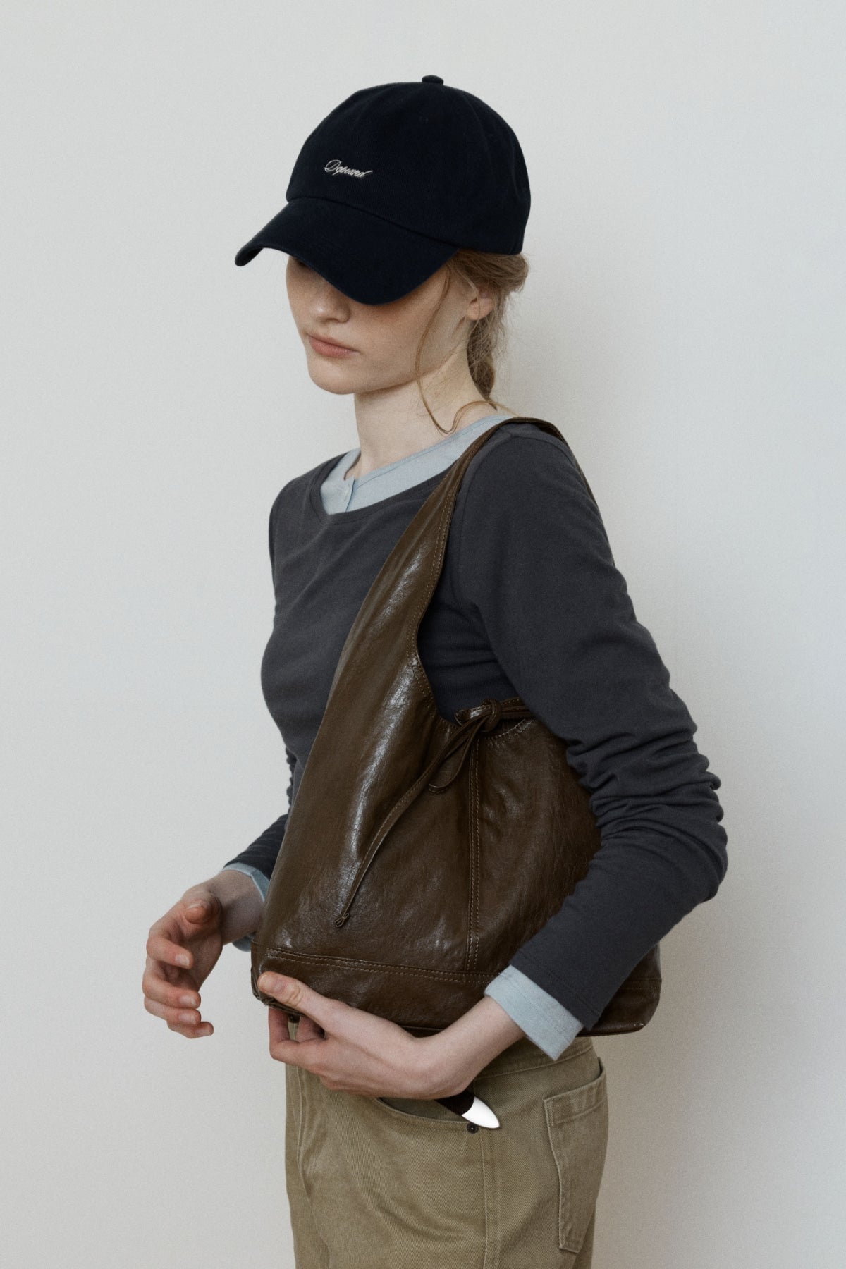 【YOONA同款】 EDITION LETTERING LOGO BALL CAP