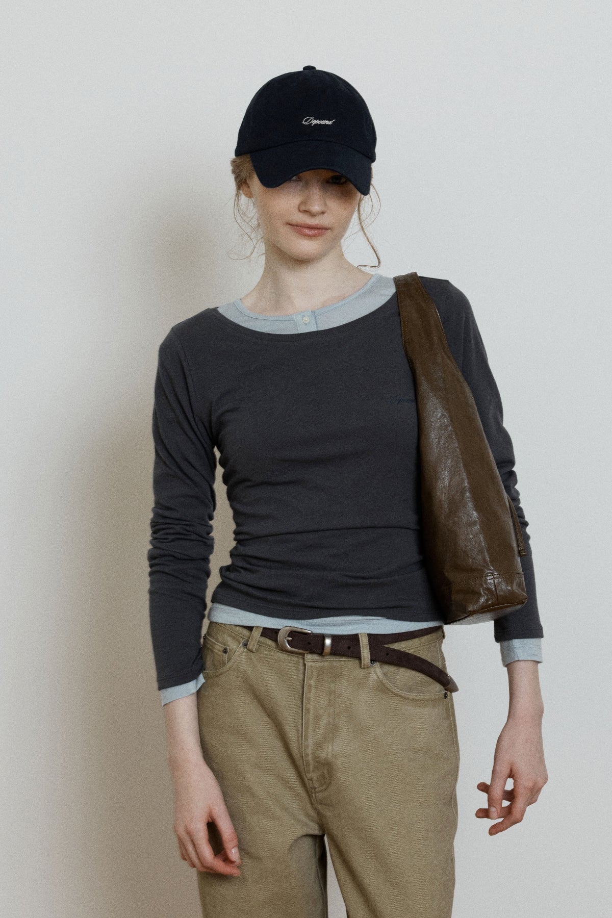 【YOONA同款】 EDITION LETTERING LOGO BALL CAP