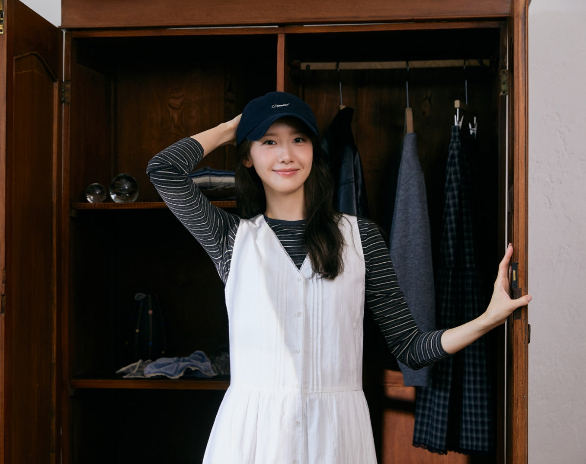【YOONA同款】 EDITION LETTERING LOGO BALL CAP
