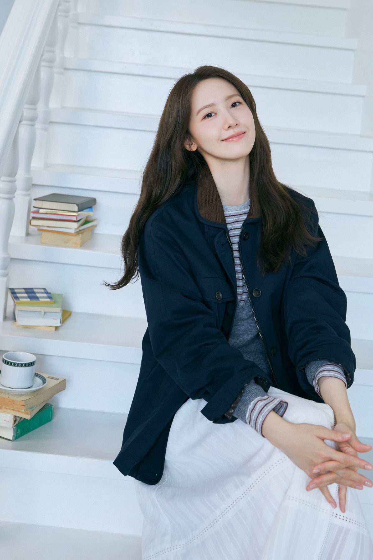 【YOONA同款】 CORDUROY COLLAR WORK JACKET