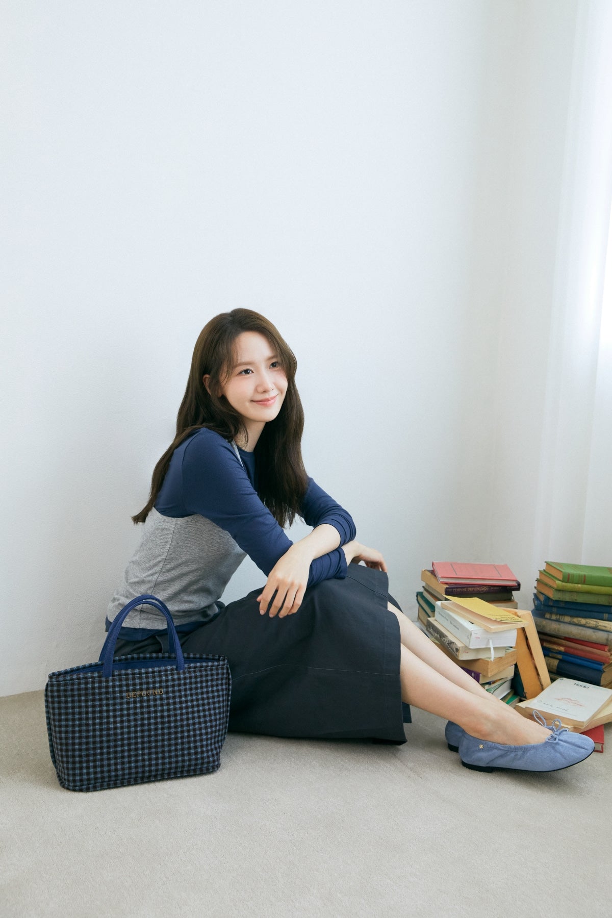 【YOONA同款】 BELTED H-LINE SKIRT