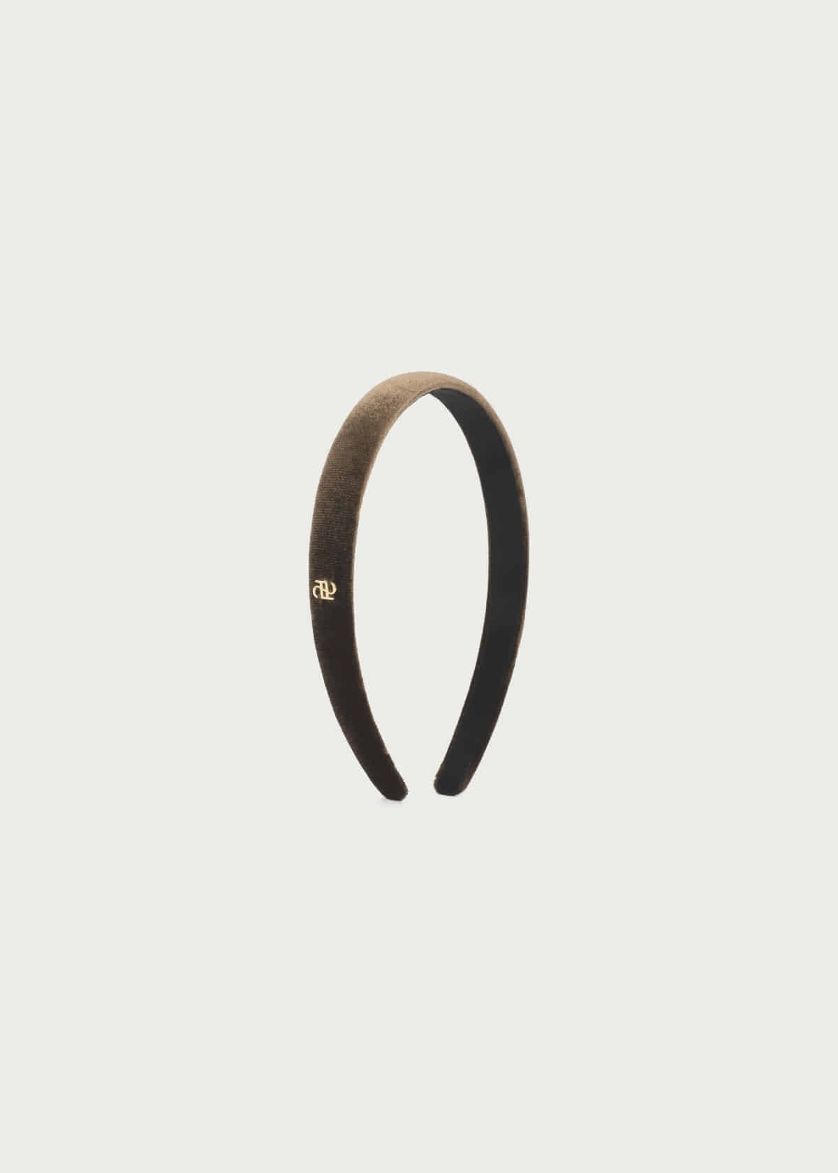 DP LOGO VELVET HAIRBAND