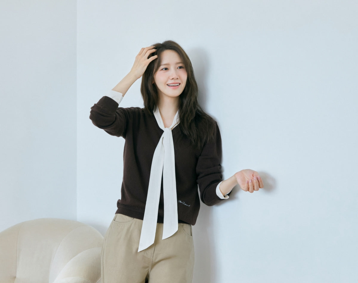 【YOONA同款】 WOOL V-NECK PULLOVER