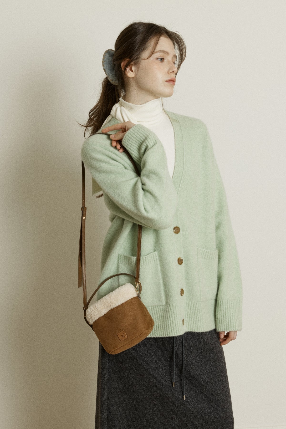 【YOONA同款】 PETIT SCONE MUSTANG BAG