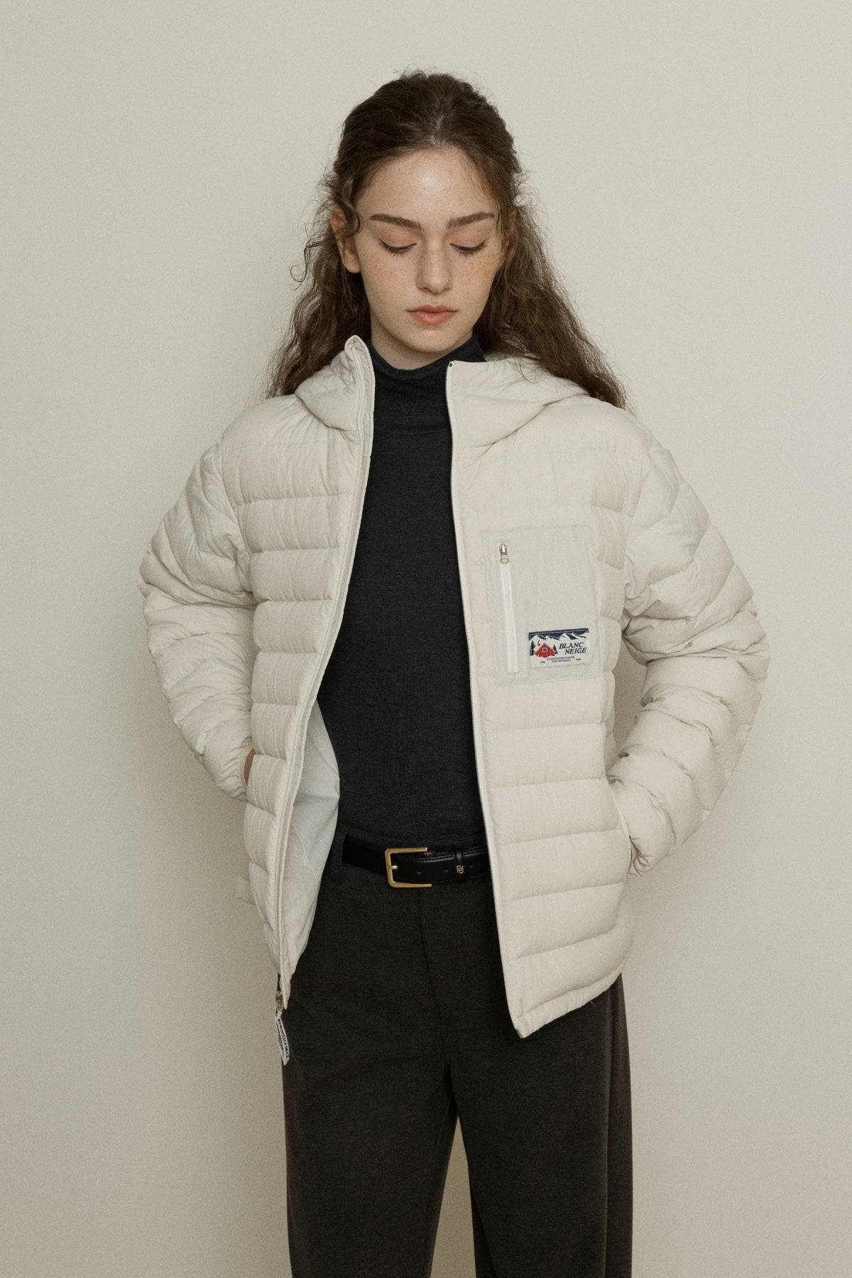 【YOONA同款】 LIGHT DUCK DOWN JUMPER