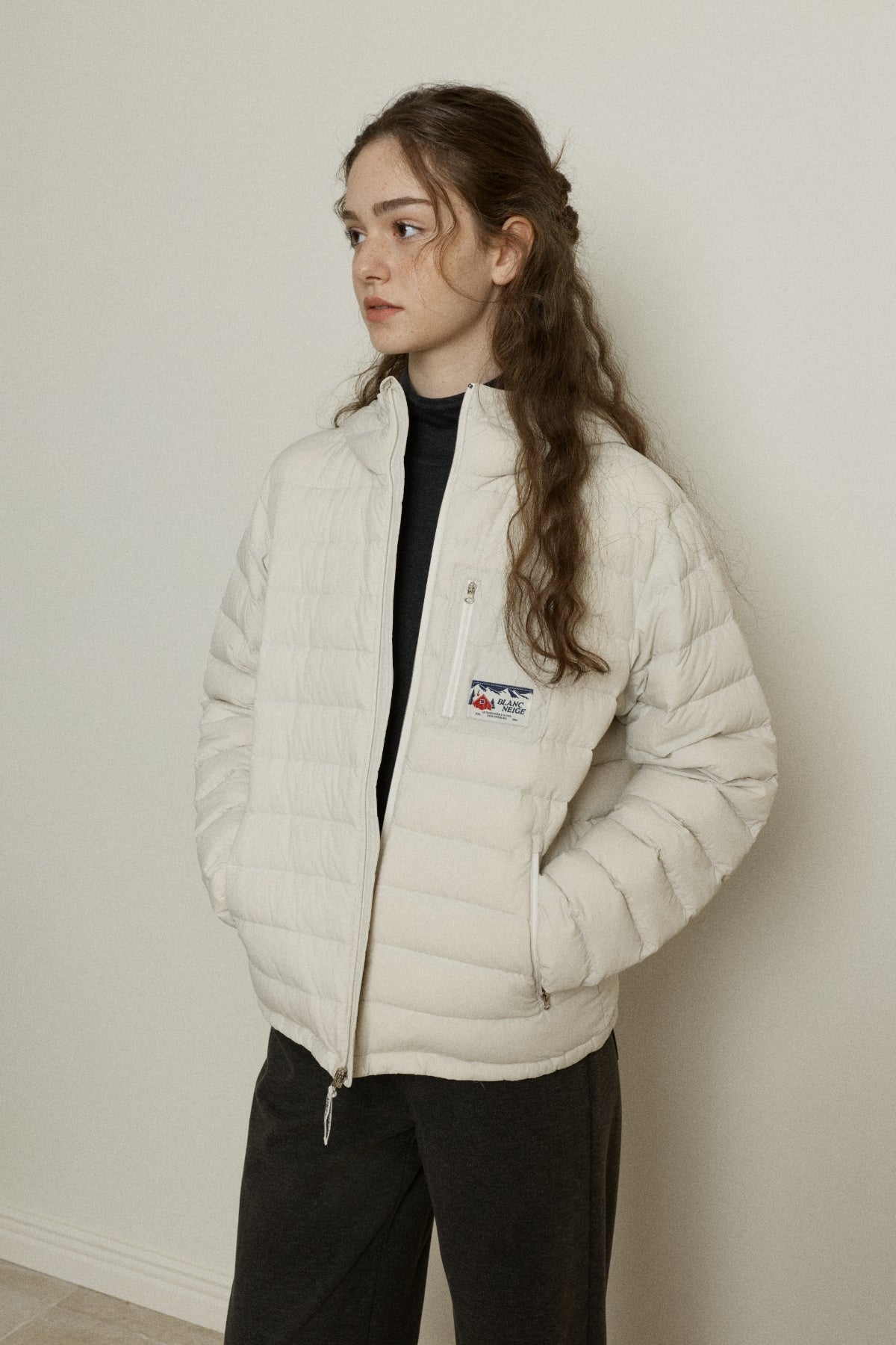 【YOONA同款】 LIGHT DUCK DOWN JUMPER
