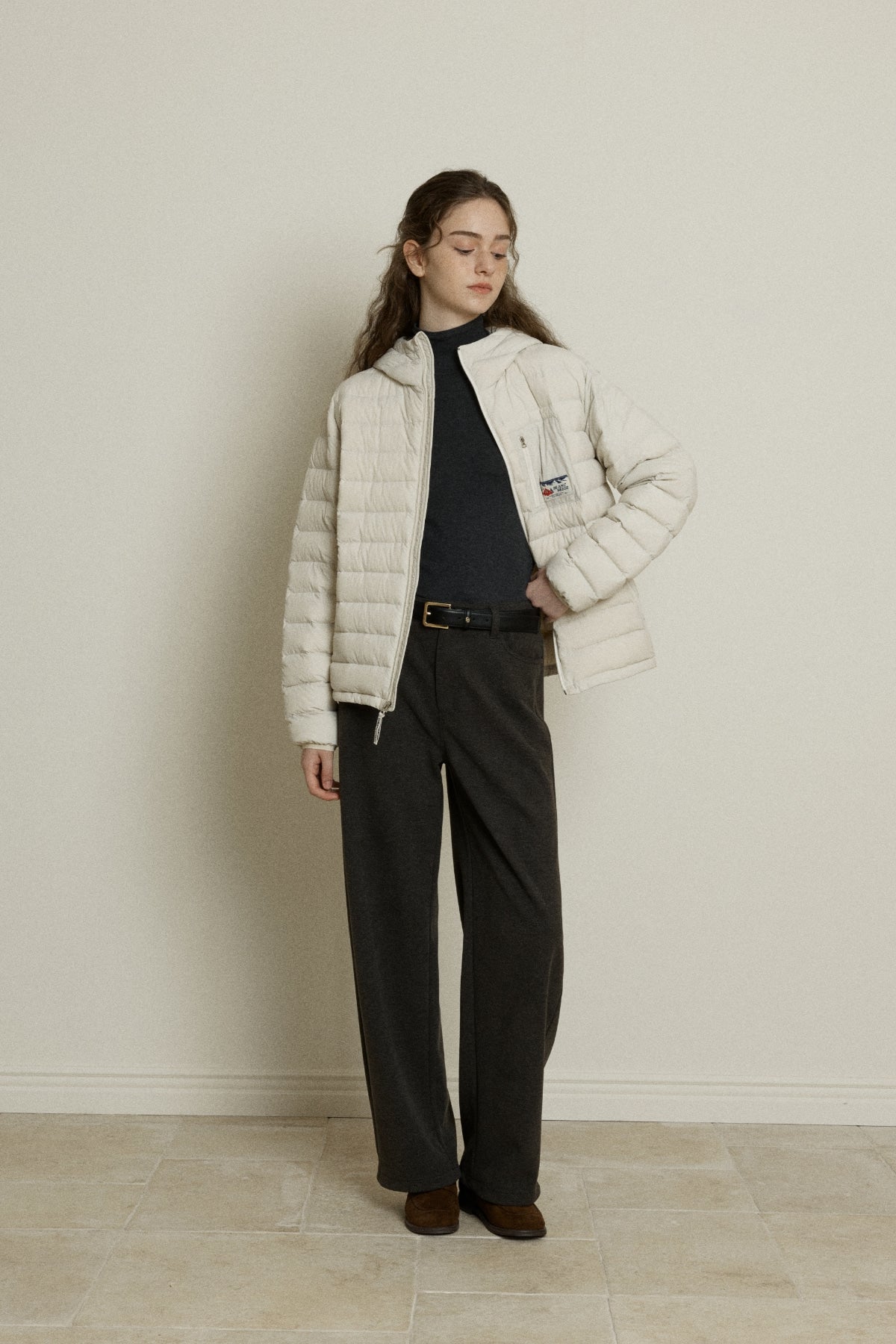 【YOONA同款】 LIGHT DUCK DOWN JUMPER