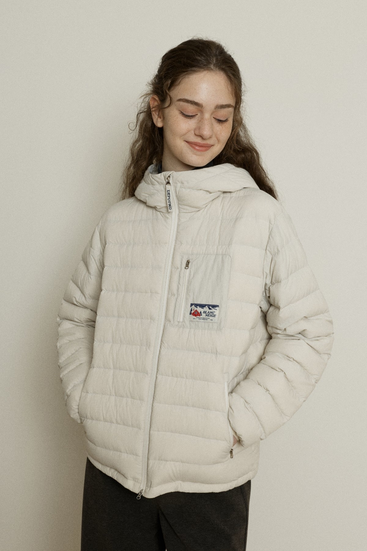 【YOONA同款】 LIGHT DUCK DOWN JUMPER