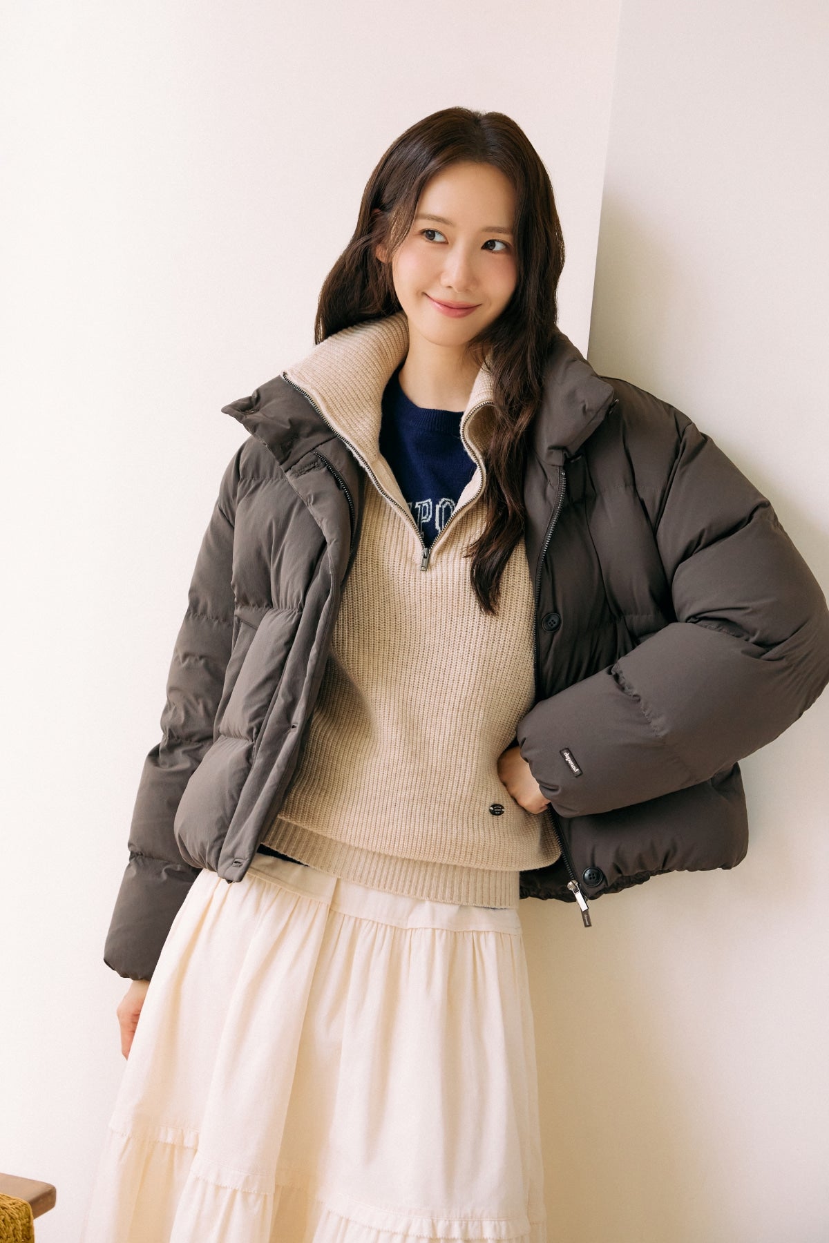 【YOONA同款】 SIGNATURE HIGH NECK DUCK DOWN JUMPER