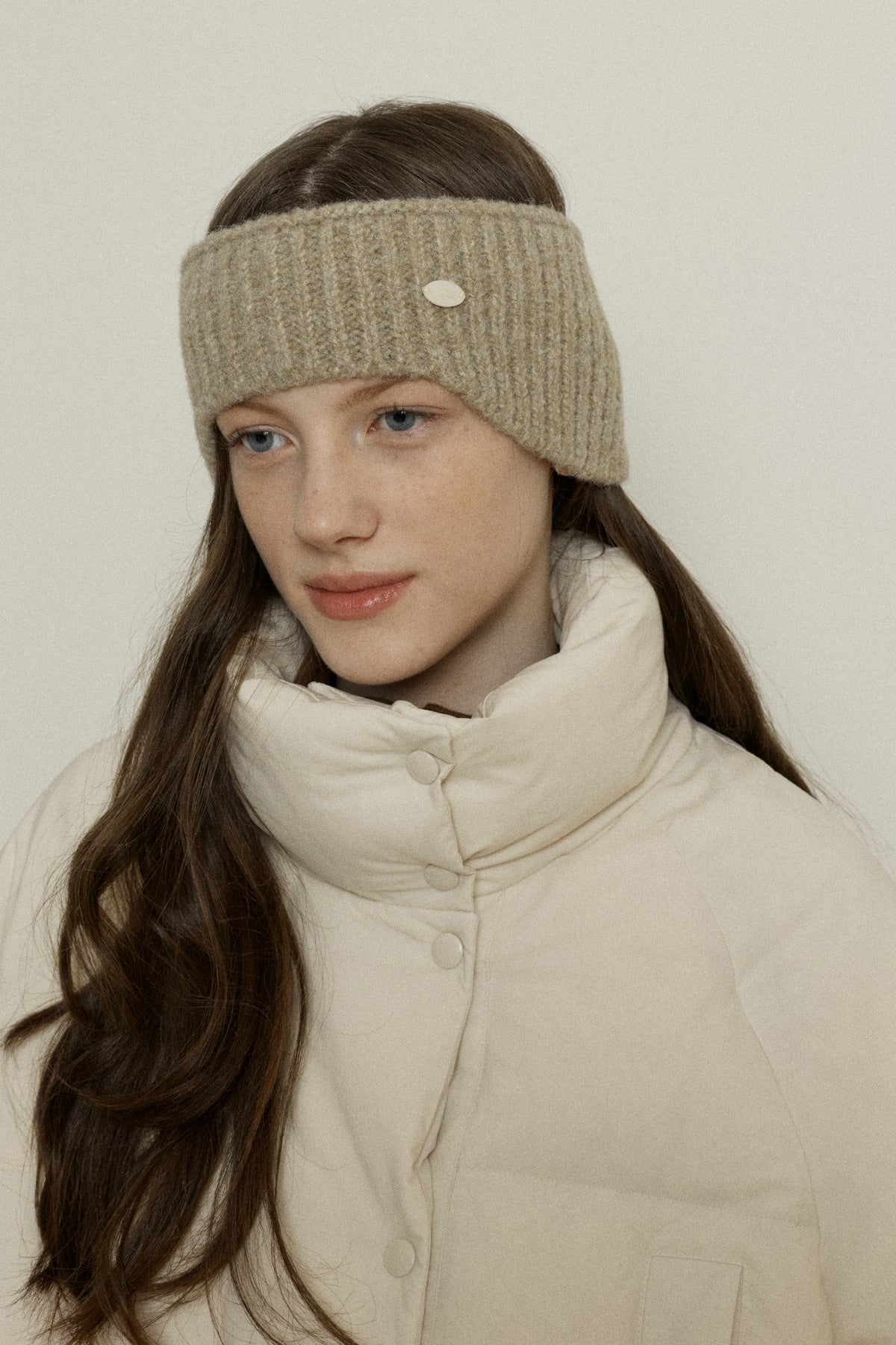 【YOONA同款】 SIGNATURE DUCK DOWN HALF JUMPER