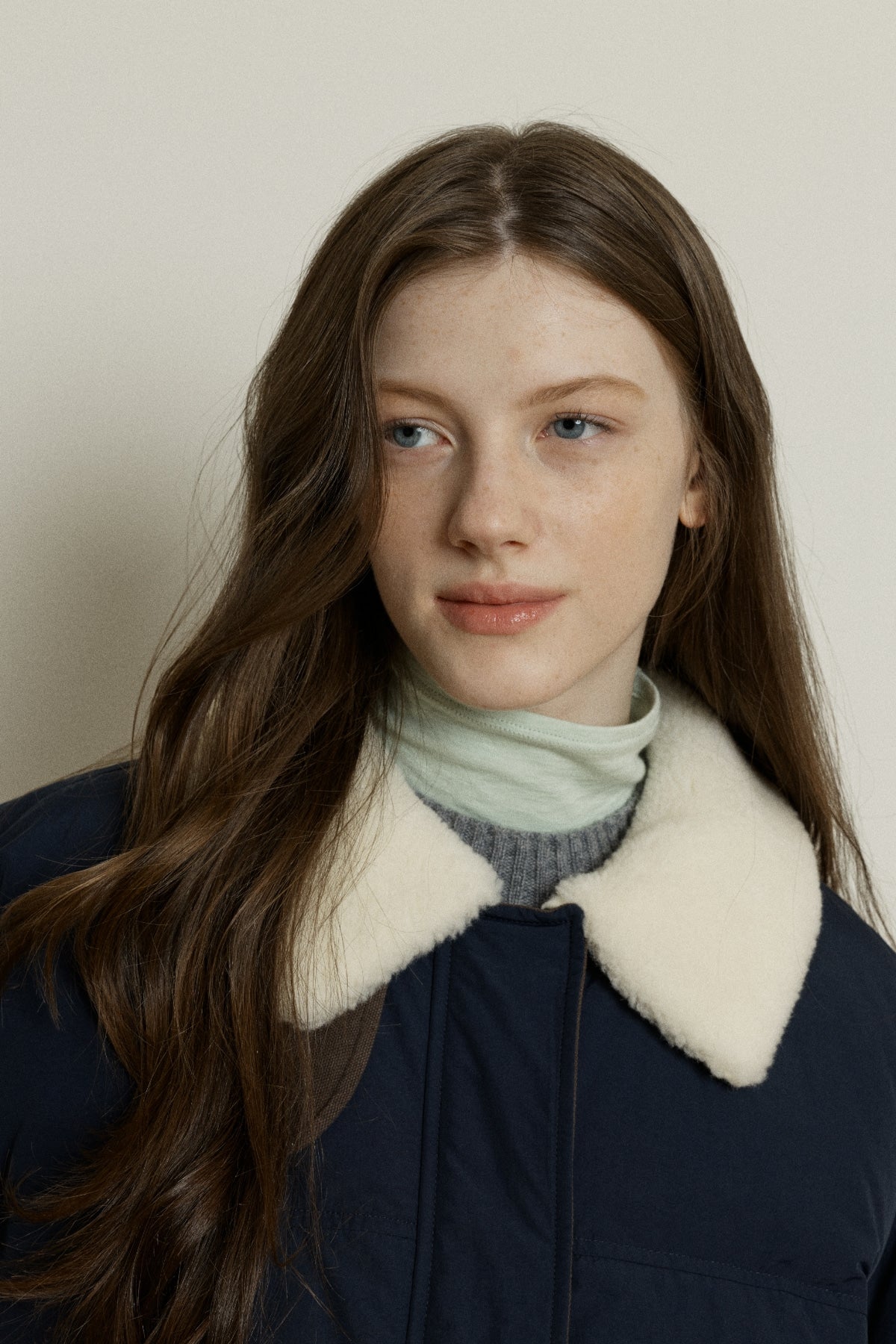 【YOONA同款】 FUR COLLAR DUCK DOWN JUMPER