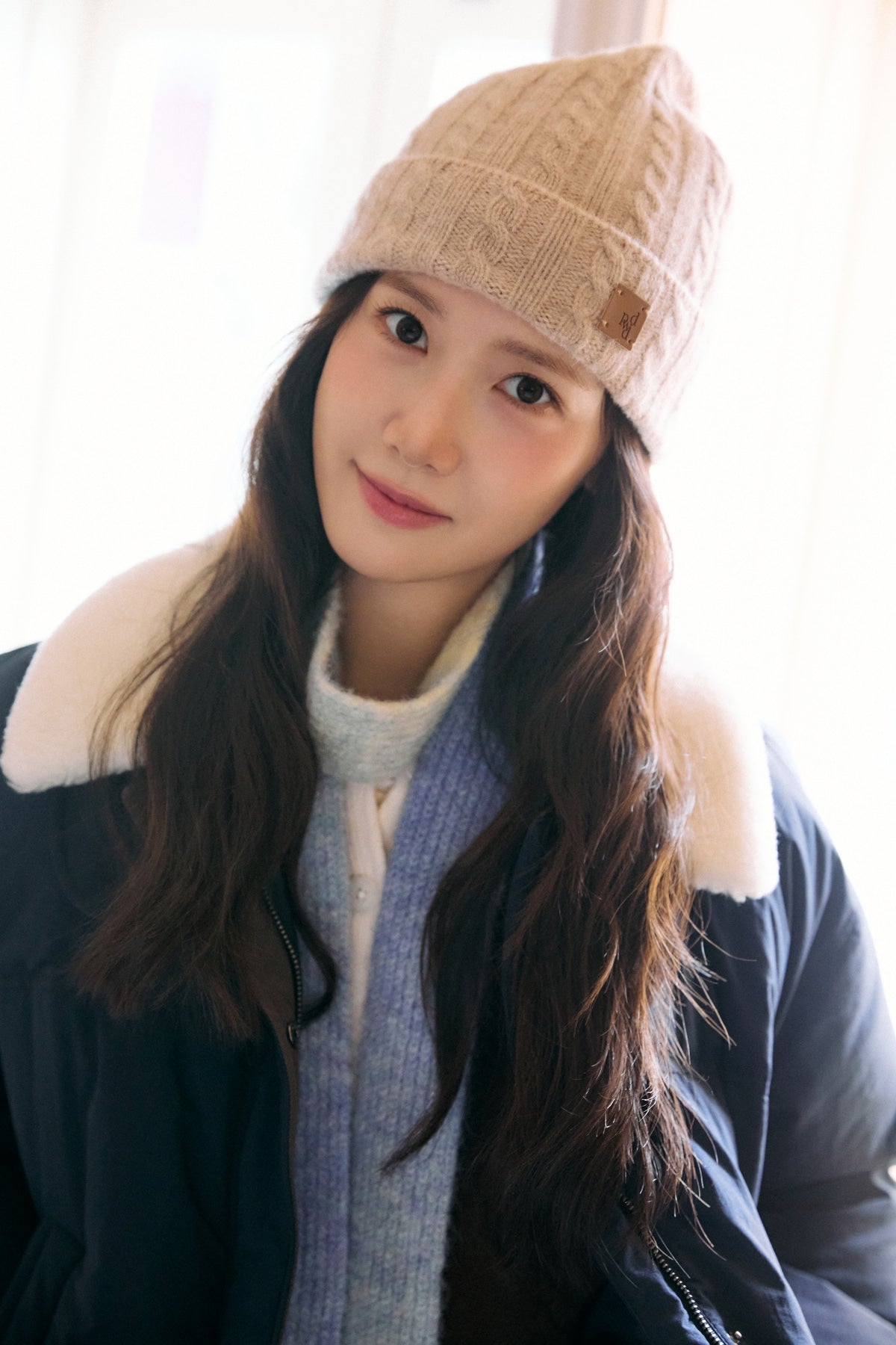 【YOONA同款】 FUR COLLAR DUCK DOWN JUMPER