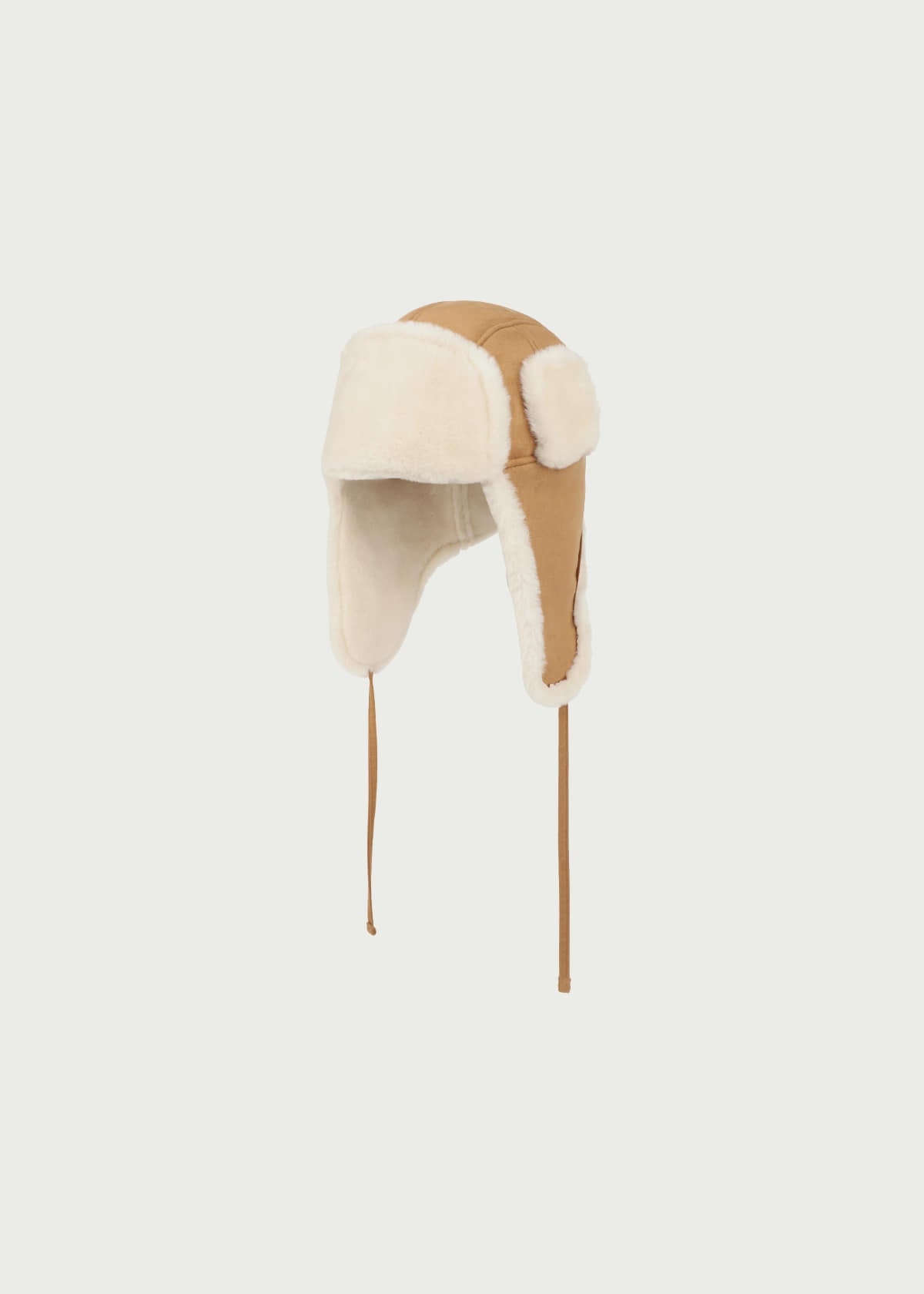 【YOONA同款】 SHEARLING MUSTANG TRAPPER HAT