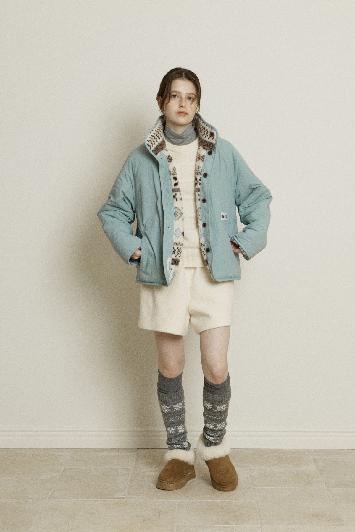 【YOONA同款】 DUMBLE REVERSIBLE JUMPER